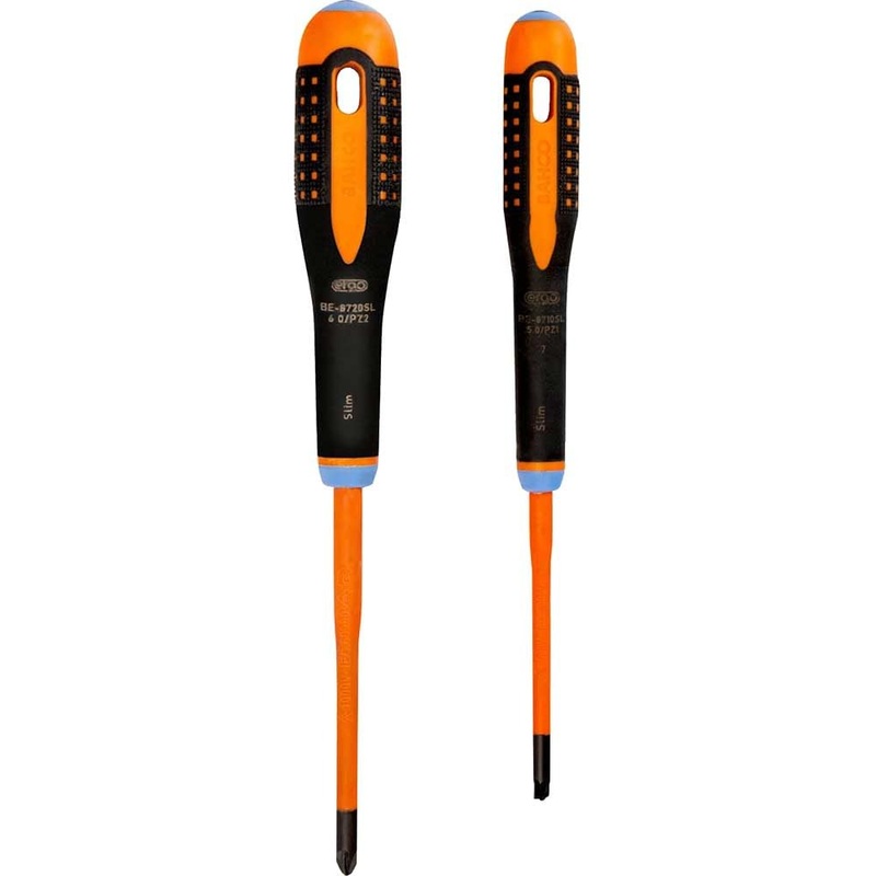 Compare bahco black be-9890sl be-9890sl ergo slim vde insulated screwdriver set piece size 2 products from over 25,000 stores