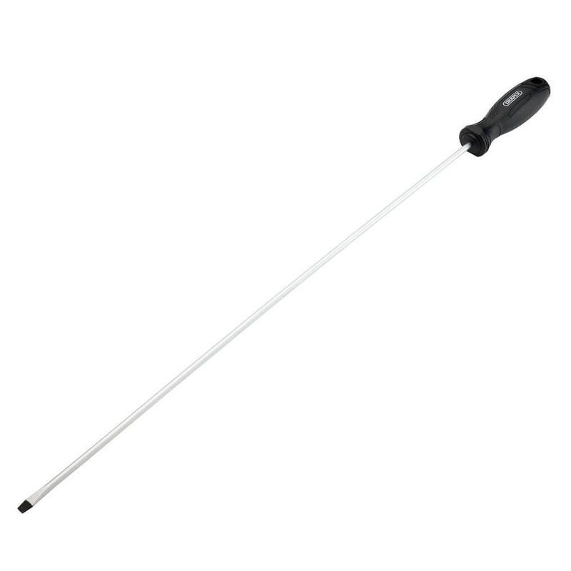 Compare draper black slotted hard grip screwdriver x 450mm pk 1 13553 size 5.5 products from over 25,000 stores