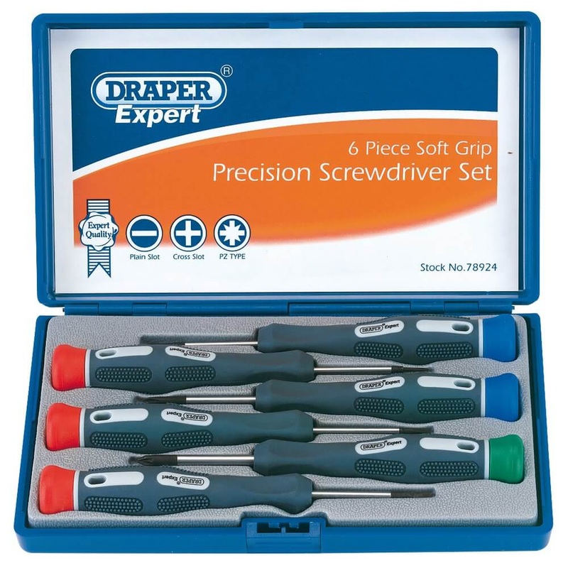 Compare draper expert 6 piece soft grip precision screwdriver set products from over 25,000 stores