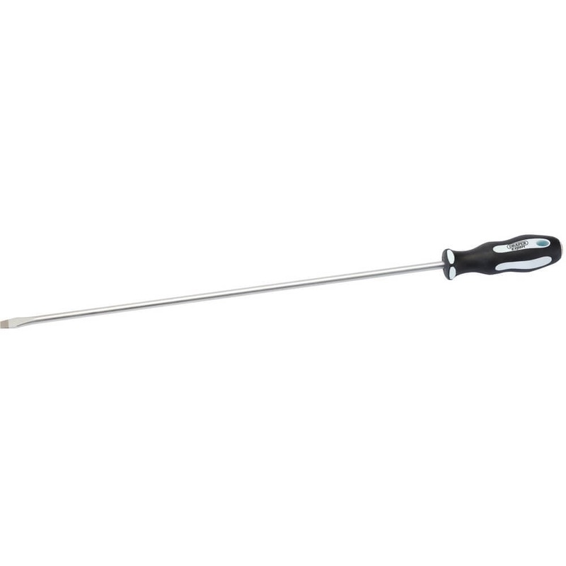 Compare draper expert plain slot extra long reach soft grip screwdriver, x 450mm size 8 products from over 25,000 stores