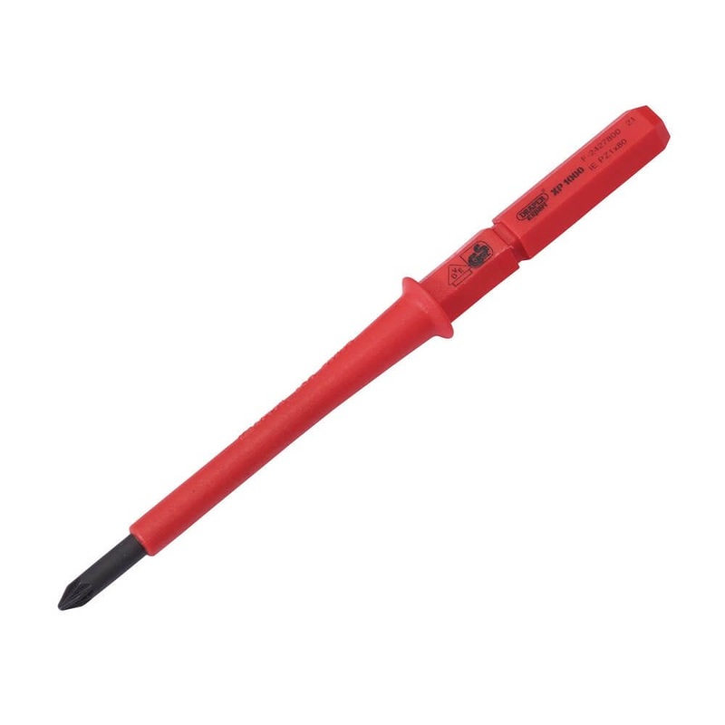 Compare draper xp1000 vde pz type interchangeable screwdriver blade, no.1 x 80mm products from over 25,000 stores