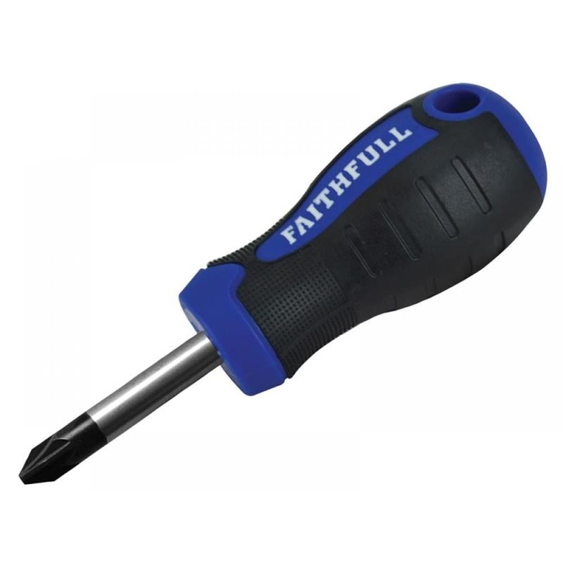 Compare faithfull soft grip stubby screwdriver pozidriv tip pz2 x 38mm faisdpz2s products from over 25,000 stores