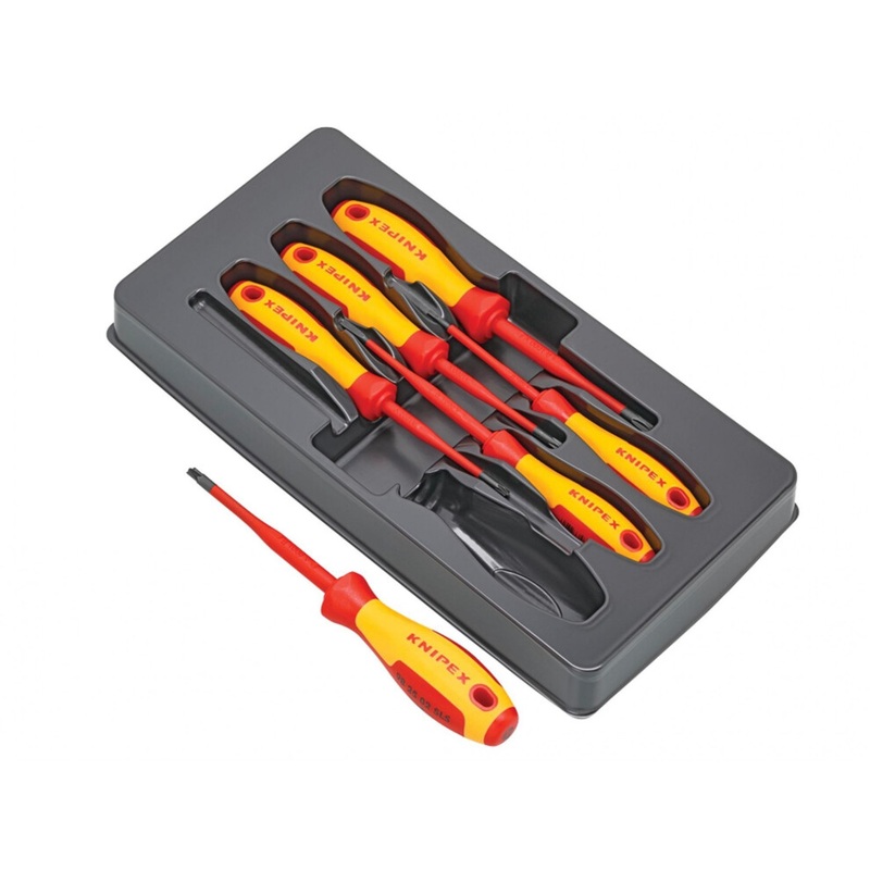 Compare knipex vde screwdriver set, piece multi colour (one ) size 6 products from over 25,000 stores