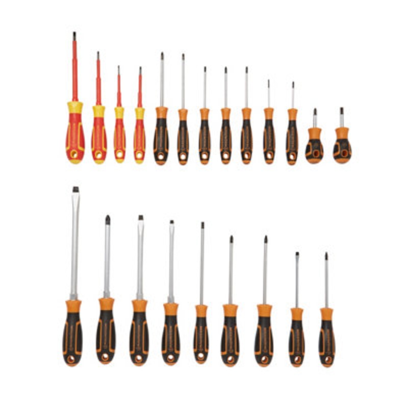 Compare magnusson 22 piece standard mixed screwdriver set black/orange products from over 25,000 stores