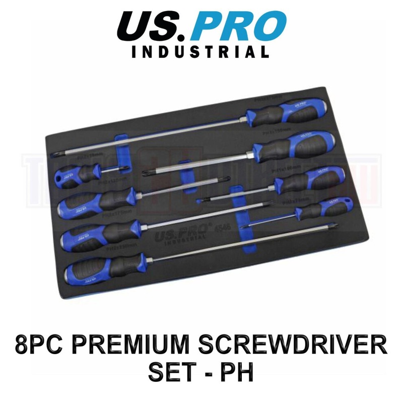 Compare us pro industrial 8pc premium screwdriver set phillips, ph screwdrivers 4546 extra large products from over 25,000 stores