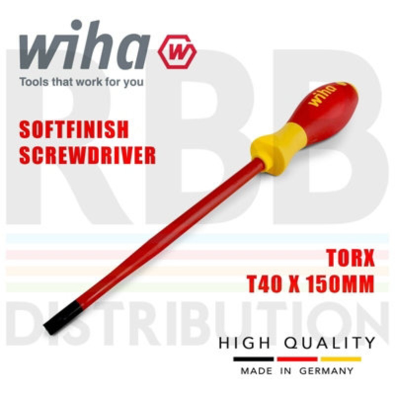 Compare wiha screwdriver torx slimfix t40 head 1000v vde electrician softfinish 36542 small products from over 25,000 stores