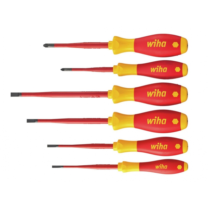 Compare wiha softfinish electric slimfix sl/pz screwdriver set, 6 piece multi colour (one size) black products from over 25,000 stores