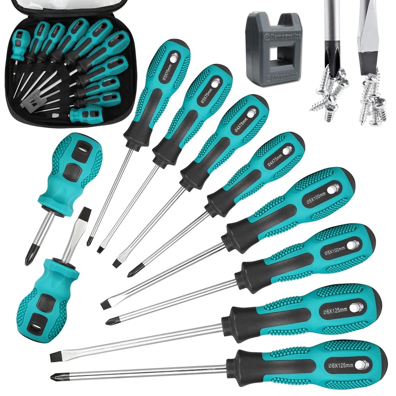 Compare avava magnetic screwdriver set 10pcs,5 phillips and flat head precision screwdriver,professional cushion grip and non-slip for repair home size 5 products from over 25,000 stores