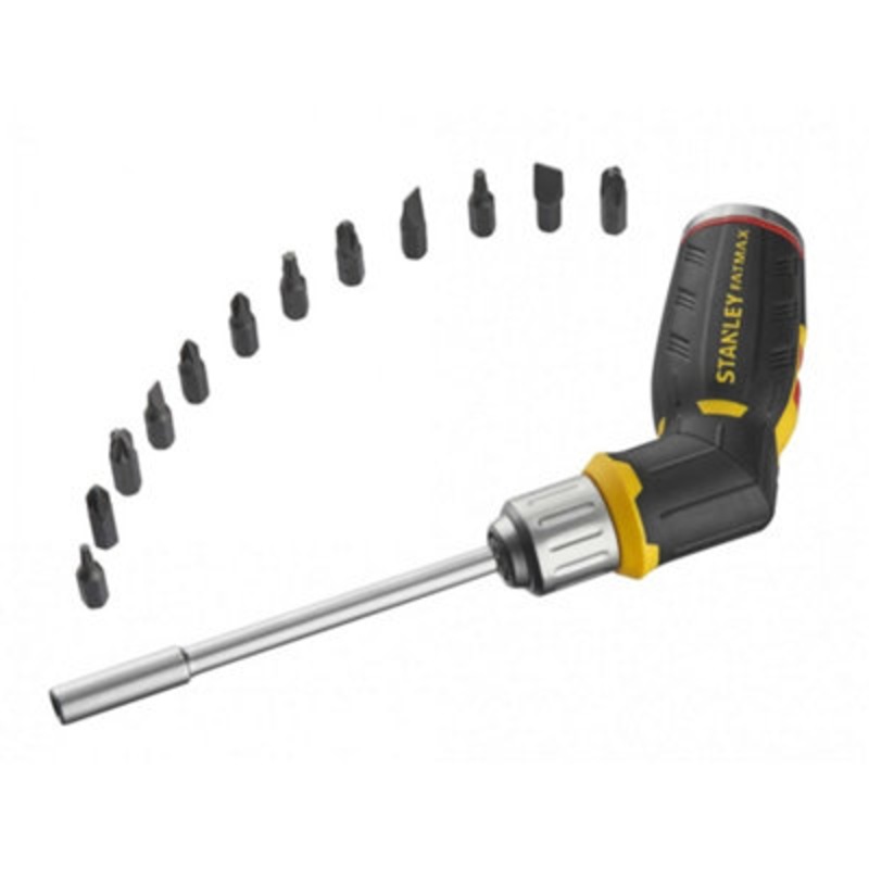 Compare b&q stanley hand tools fatmax pistol grip ratchet bits multi colour (one ) size 12 products from over 25,000 stores