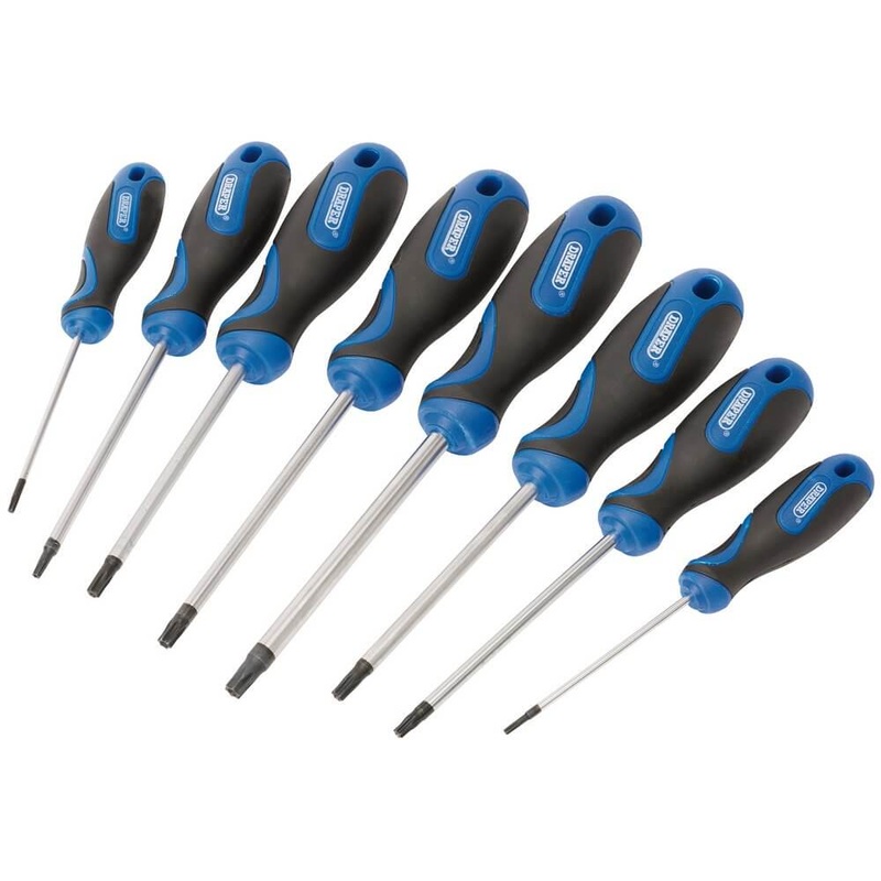 Compare draper tx-star and tx-star security soft grip screwdriver set (8 piece) size 8 products from over 25,000 stores