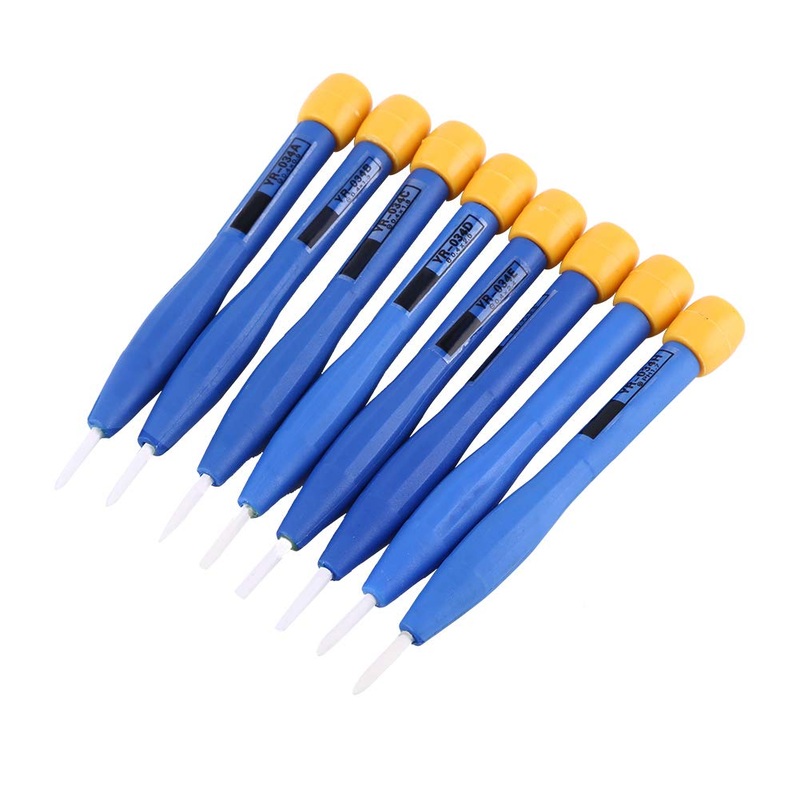 Compare garosa 8pcs screwdriver set precision adjust frequency screwdriver repair tool kit driver kit professional anti-static plastic ceramic non-magnetic size 8 products from over 25,000 stores