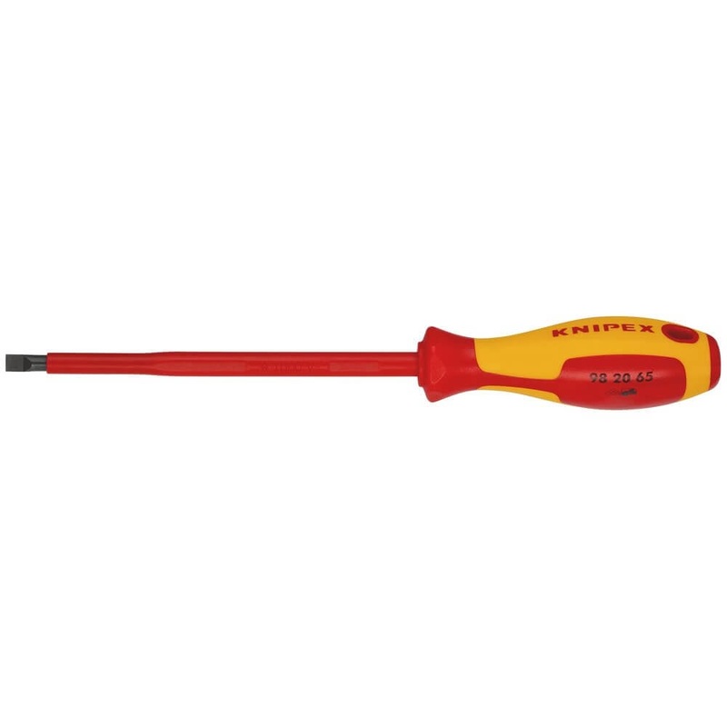 Compare knipex draper 6.5mm slotted screwdriver 18796 18796 vde insulated slotted screwdrivers products from over 25,000 stores