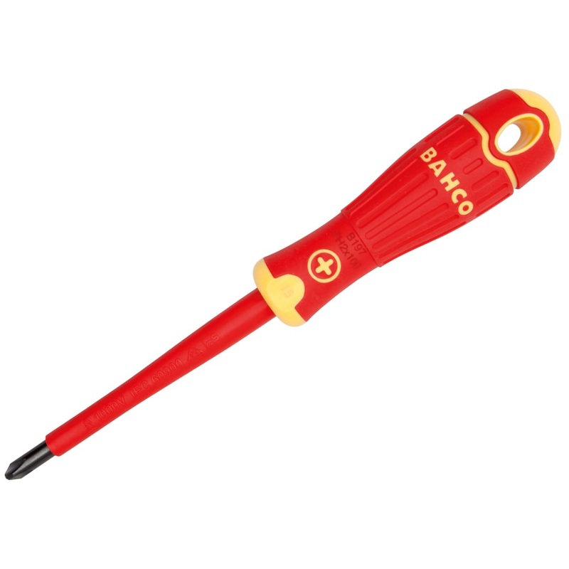 Compare new bahco b197.001.080 bahcofit insulated screwdriver phillips tip ph1 x 80mm bah197001080 products from over 25,000 stores