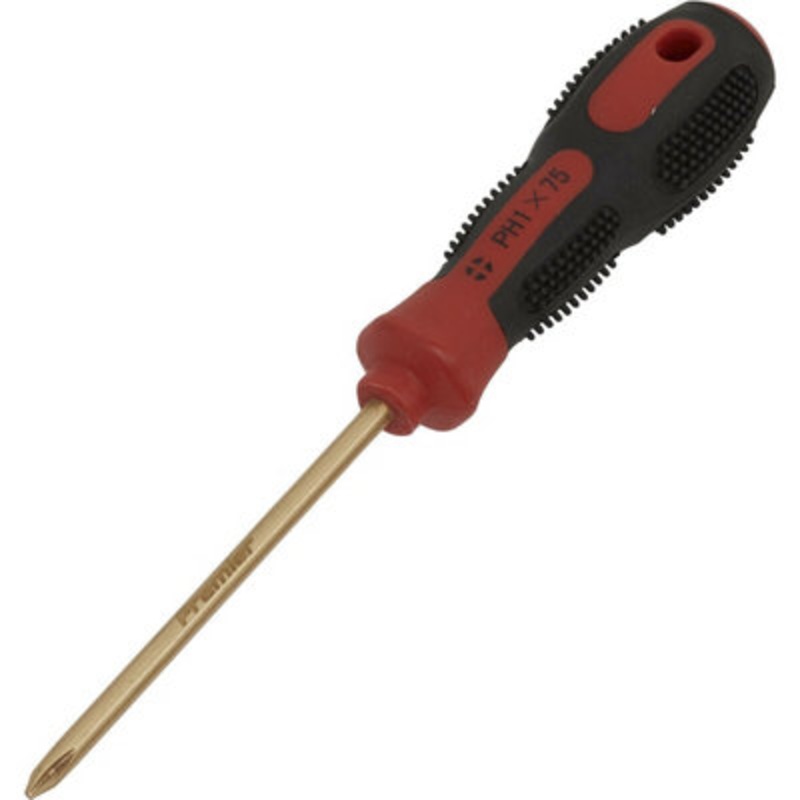 Compare new loops non-sparking phillips screwdriver – #1 x 75mm – soft grip handle – die forged anti-spark-shock-safety-beryllium-copper-tool products from over 25,000 stores