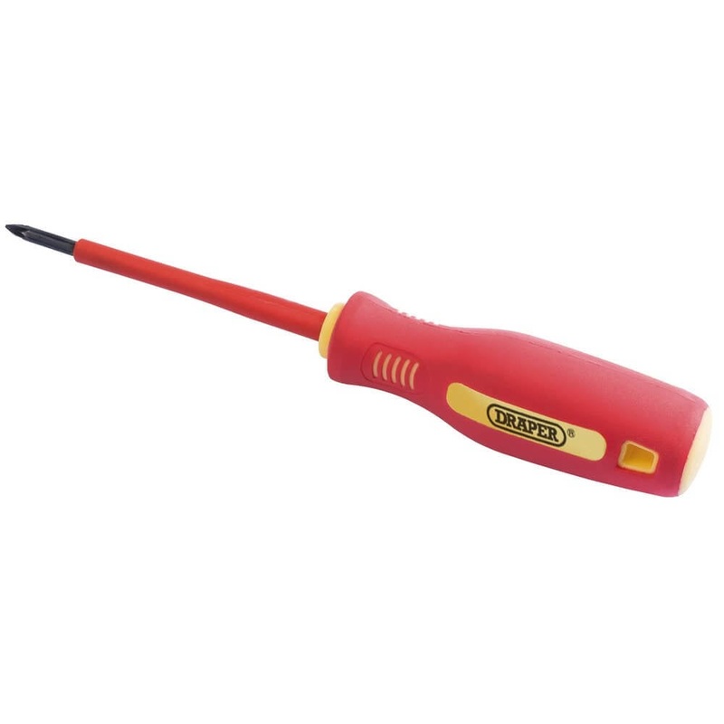 Compare draper fully insulated soft grip cross slot screwdriver, no.0 x 75mm (sold loose) 46530 products from over 25,000 stores