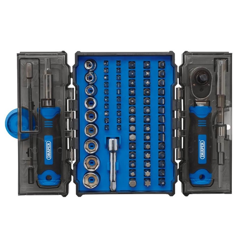 Compare draper ratchet and screwdriver bit set (78 piece) each 79 28029 size 1 products from over 25,000 stores