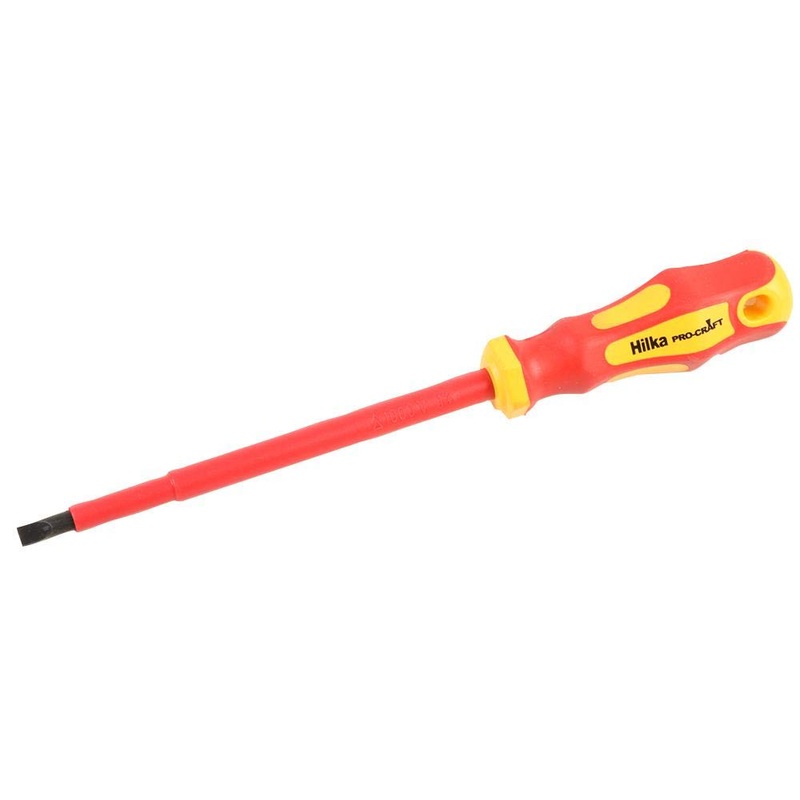 Compare (hilka tools) 6.5mm x 150mm vde screwdriver – slotted, slot screwdrivers, tools, piece pack – 33650150 size 1 products from over 25,000 stores