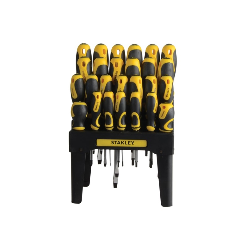 Compare stanley tools piece screwdriver set with rack – slotted, phillips, pozi, and torx size 26 products from over 25,000 stores