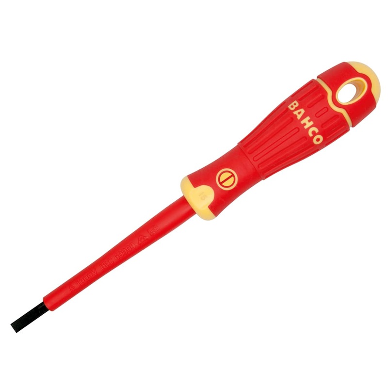 Compare b&q black bahco b196.065.150 bahcofit insulated screwdriver slotted tip x 150mm bah196065150 size 6.5 products from over 25,000 stores