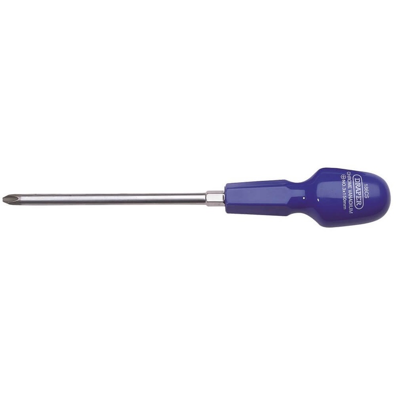 Compare draper 19506 cross slot cabinet pattern screwdriver, no.3 x 150mm (sold loose) dr-19506 products from over 25,000 stores