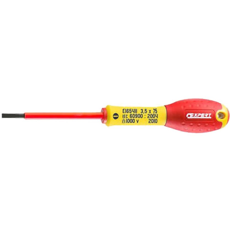 Compare expert by facom red/orange vde insulated parallel slotted screwdriver 3.5mm 75mm 38g products from over 25,000 stores