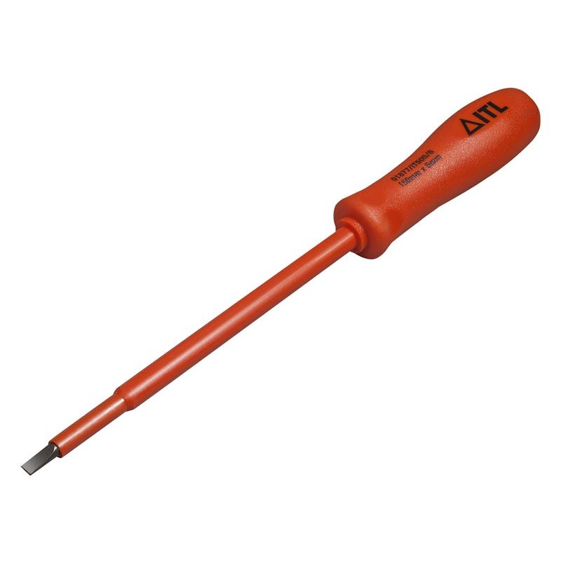 Compare itl insulated tools ltd insulated slim slotted screwdriver 150 x 8mm – mpn: itl01950 – zoro products from over 25,000 stores