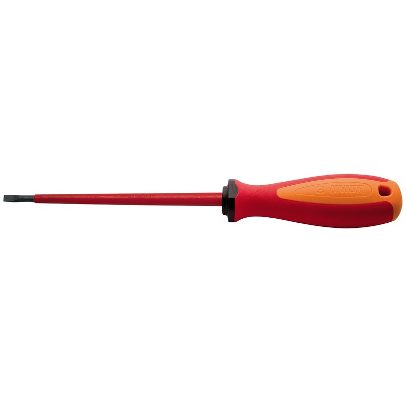 Compare unior electrician’s screwdriver with 3-component handle for slotted screws, 0.6 x 3.5 x 100 mm, 1 piece, 603vdetbi products from over 25,000 stores