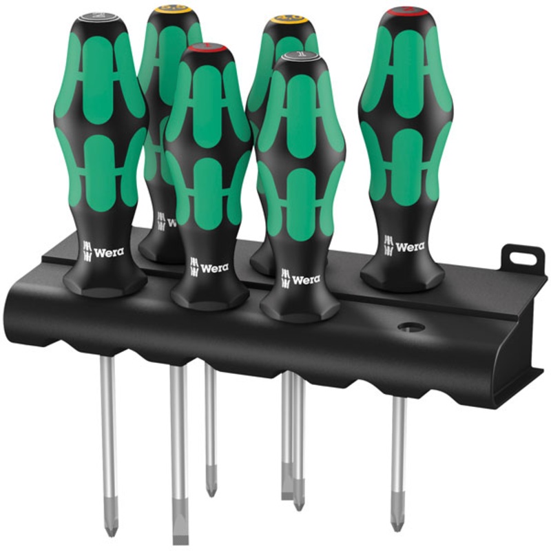Compare wera kraftform plus lasertip screwdriver set (6 piece) steel size 6 products from over 25,000 stores
