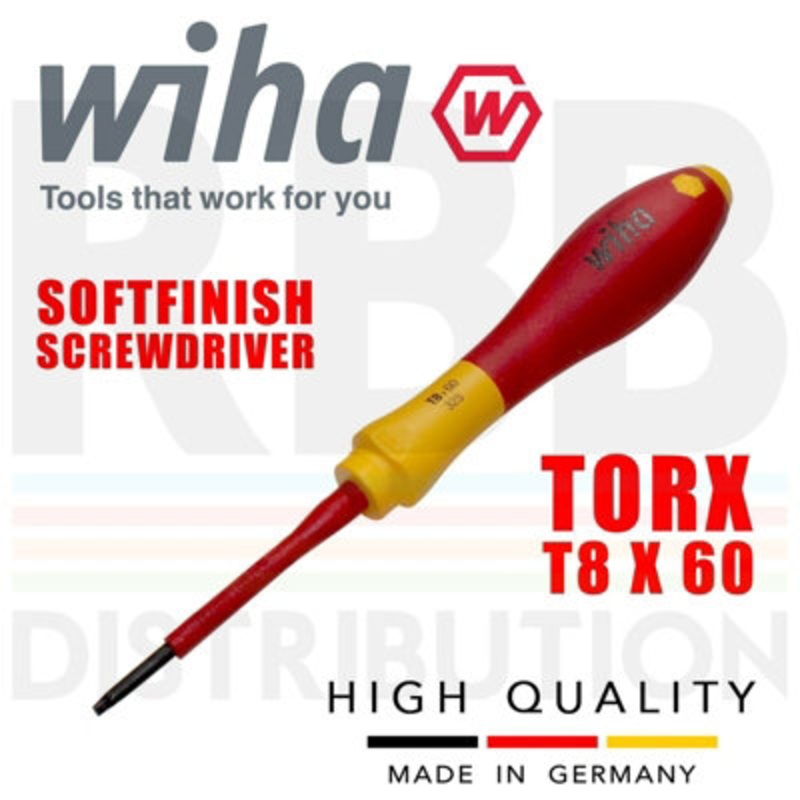 Compare wiha screwdriver softfinish electric torx (00881) t8 x 60 mm products from over 25,000 stores