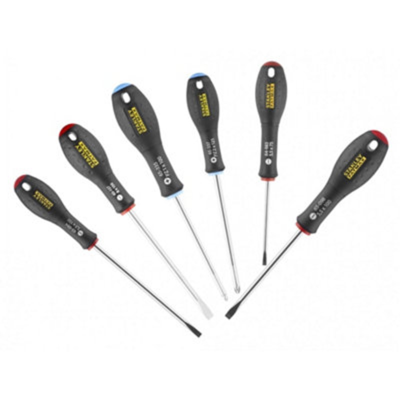 Compare b&q stanley hand tools fatmax screwdriver set, piece multi colour (one ) size 6 products from over 25,000 stores