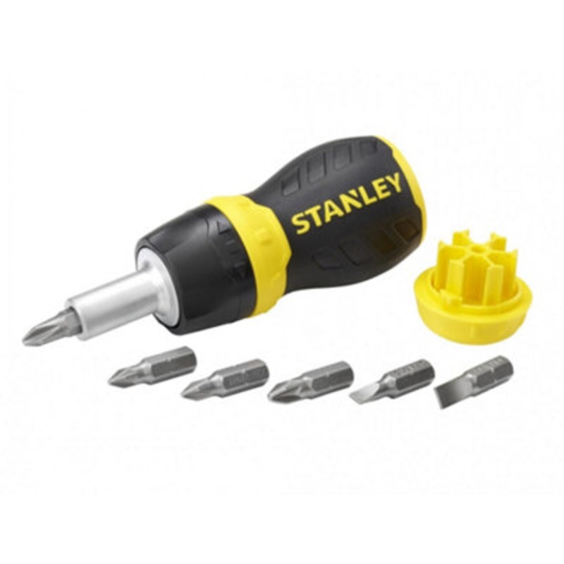 Compare b&q stanley hand tools multibit ratchet stubby & bits multi colour (one size) products from over 25,000 stores