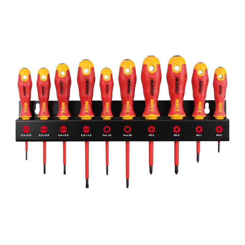 Compare felo xl ergonic vde screwdriver set with tool holder 10-piece sl, ph, pz, tx products from over 25,000 stores