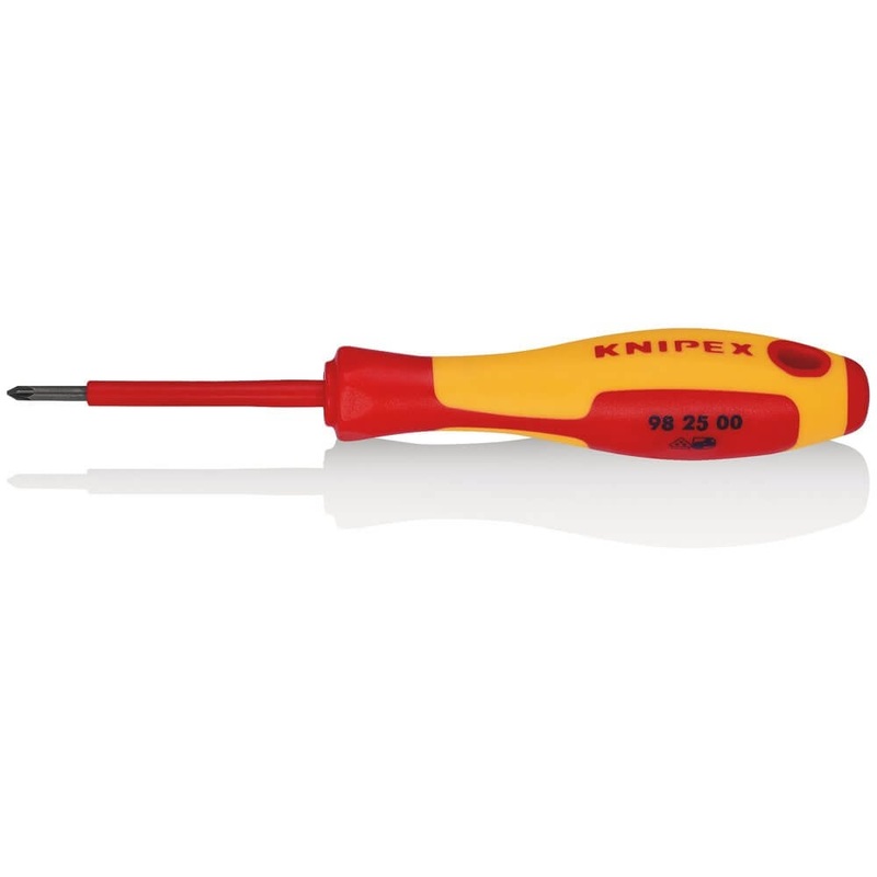 Compare knipex 98 00 vde insulated pozidriv screwdriver, pz0 x 60mm 76807 size 25 products from over 25,000 stores