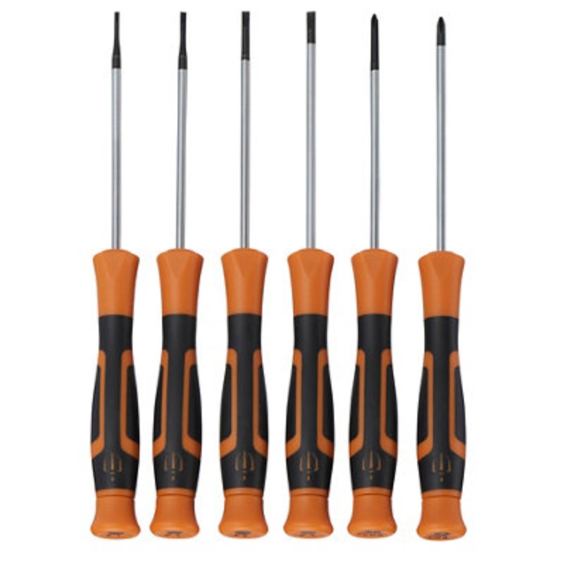 Compare magnusson 6 piece precision mixed screwdriver set black/orange products from over 25,000 stores
