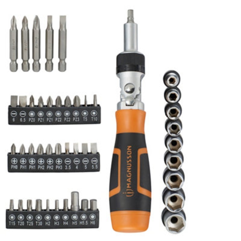 Compare magnusson ratcheting screwdriver & bit set 46pcs size 46 products from over 25,000 stores