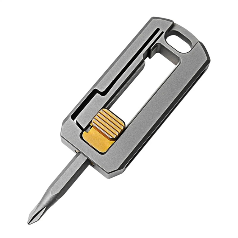 Compare spactz llhappy-titanium alloy screwdriver magnetic maintenance combination multi-functional outdoor edc tools handle small products from over 25,000 stores