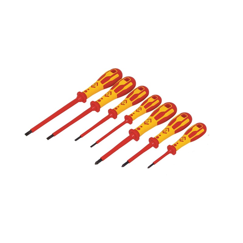Compare ck tools t49193d dextrovde screwdriver slp/pzd set of 7 products from over 25,000 stores
