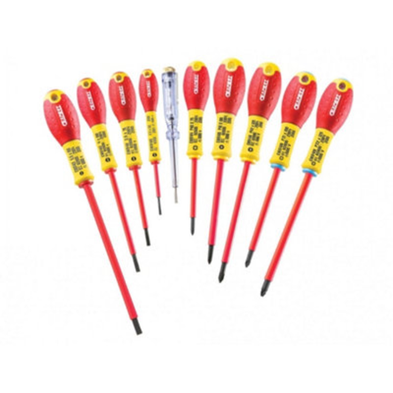 Compare expert e160912 insulated screwdriver set,10 piece multi colour (one size) blue/orange products from over 25,000 stores