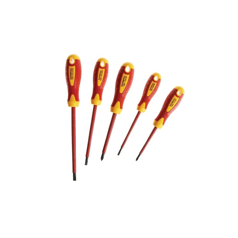 Compare new faithfull vde soft grip screwdriver set, piece size 5 products from over 25,000 stores