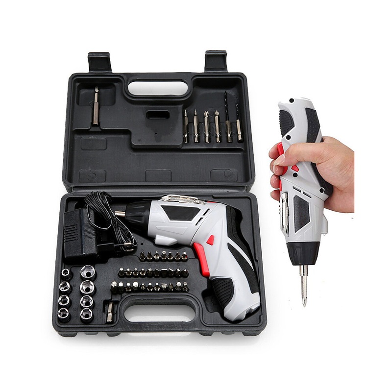 Compare augienb 4.8v multi-function electric screwdriver portable charging w/ 44pcs screws power tool set size 44 products from over 25,000 stores