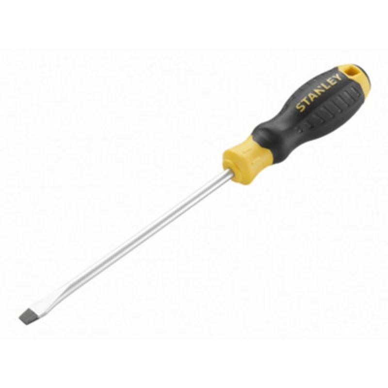 Compare b&q stanley hand tools cushion grip screwdriver, flared tip multi colour (6.5 x 150mm) black products from over 25,000 stores