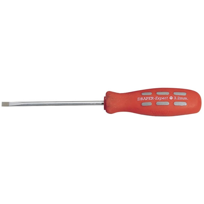 Compare draper expert 67850 plain slot parallel tip mechanicfts screwdriver 100 x 3.2mm (sold loose) each products from over 25,000 stores