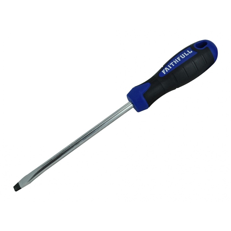Compare faithfull soft grip screwdriver, flared slotted multi colour (125mm x 6.5mm) black products from over 25,000 stores