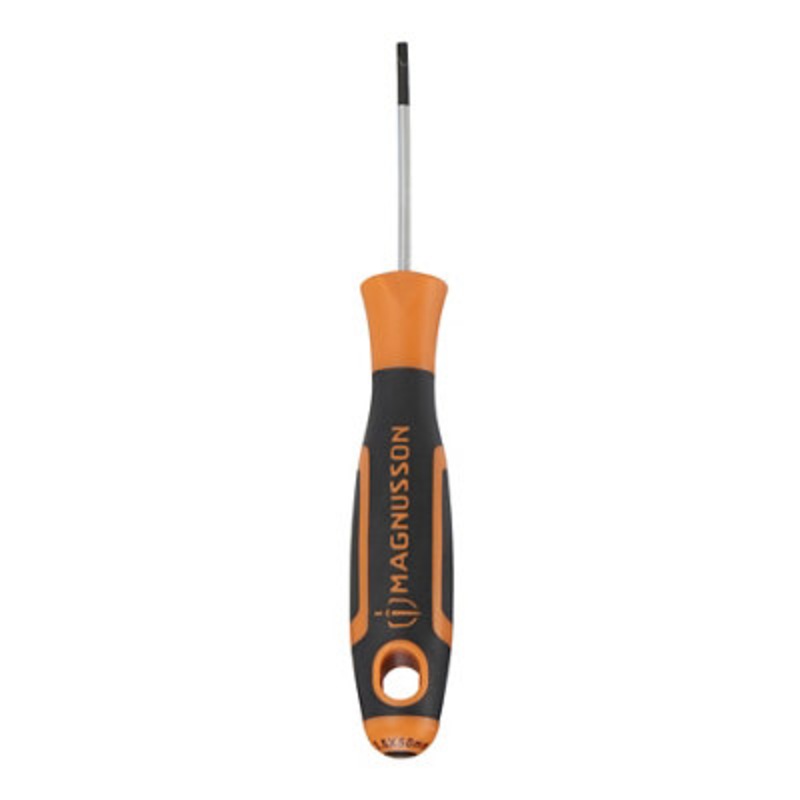 Compare magnusson standard flat head screwdriver sl-2.5mm x 50mm black/orange products from over 25,000 stores
