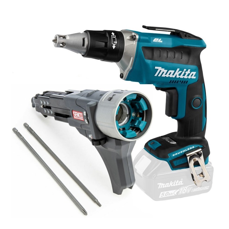 Compare makita dfs452z 18v autofeed brushless drywall screwgun + senco ds55 attachment light products from over 25,000 stores