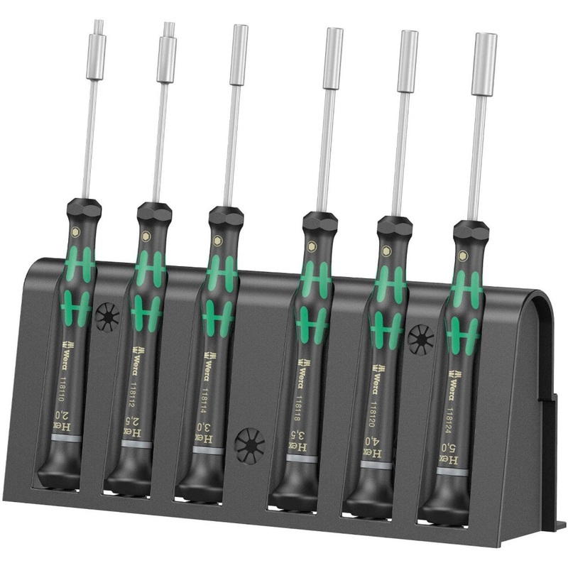 Compare wera 2069/6 kraftform micro screwdriver set, for electronic applications, hex-plus, piece, 05118158001 size 6 products from over 25,000 stores