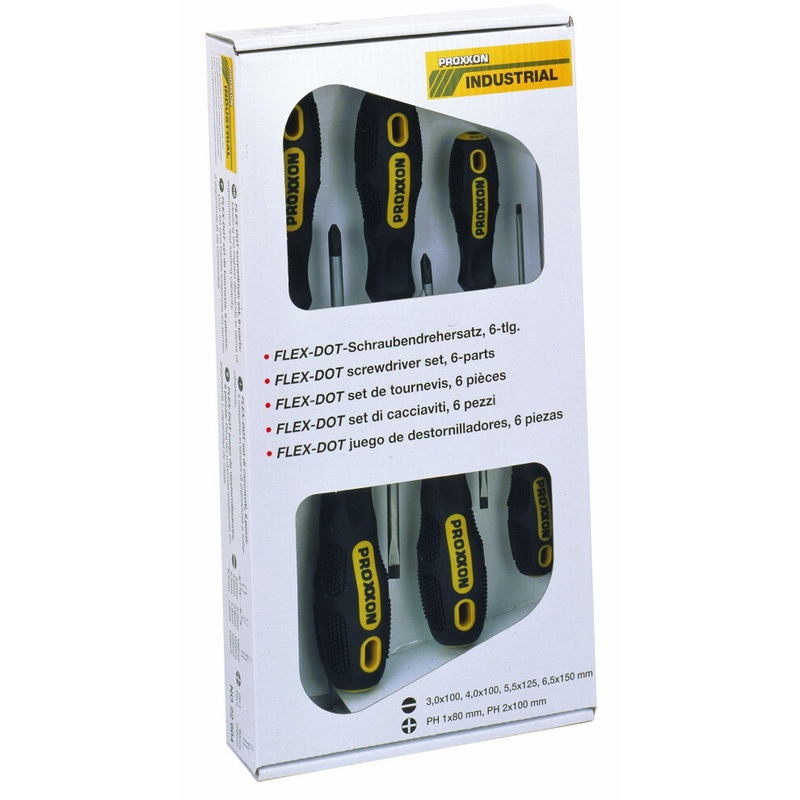 Compare b&q black proxxon piece screwdriver set – phillps & slotted size 6 products from over 25,000 stores