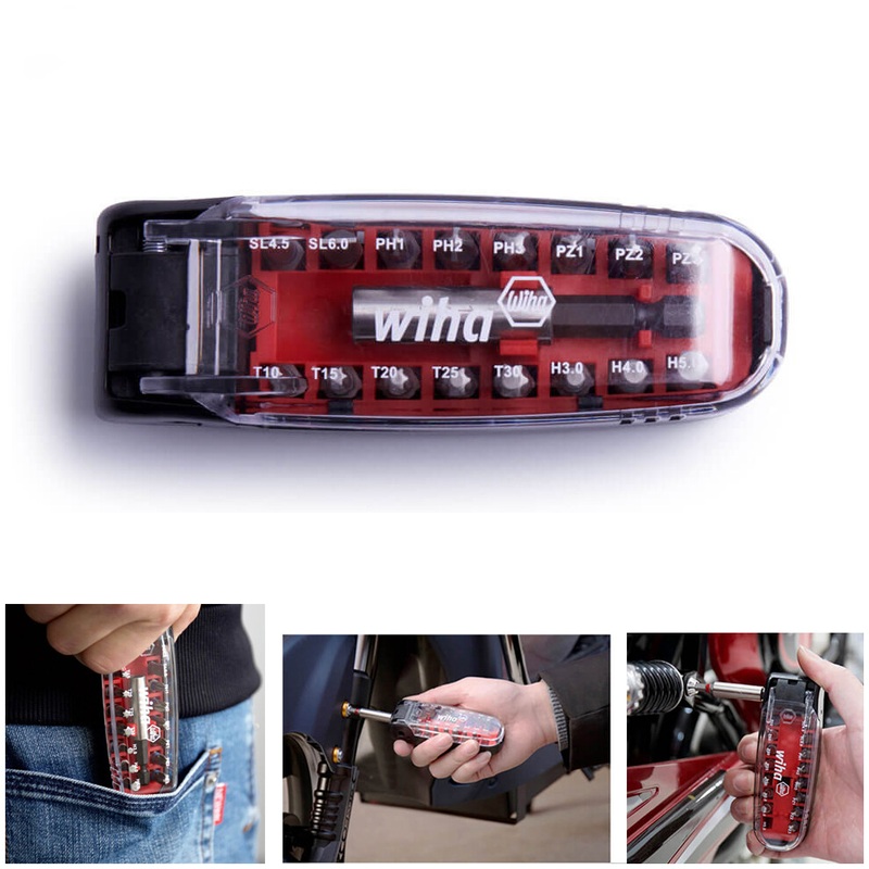 Compare black xiaomi wiha 17 in 1 daily use screwdriver set head diy screw driver set repair tool bike bicycle cycling 17in products from over 25,000 stores