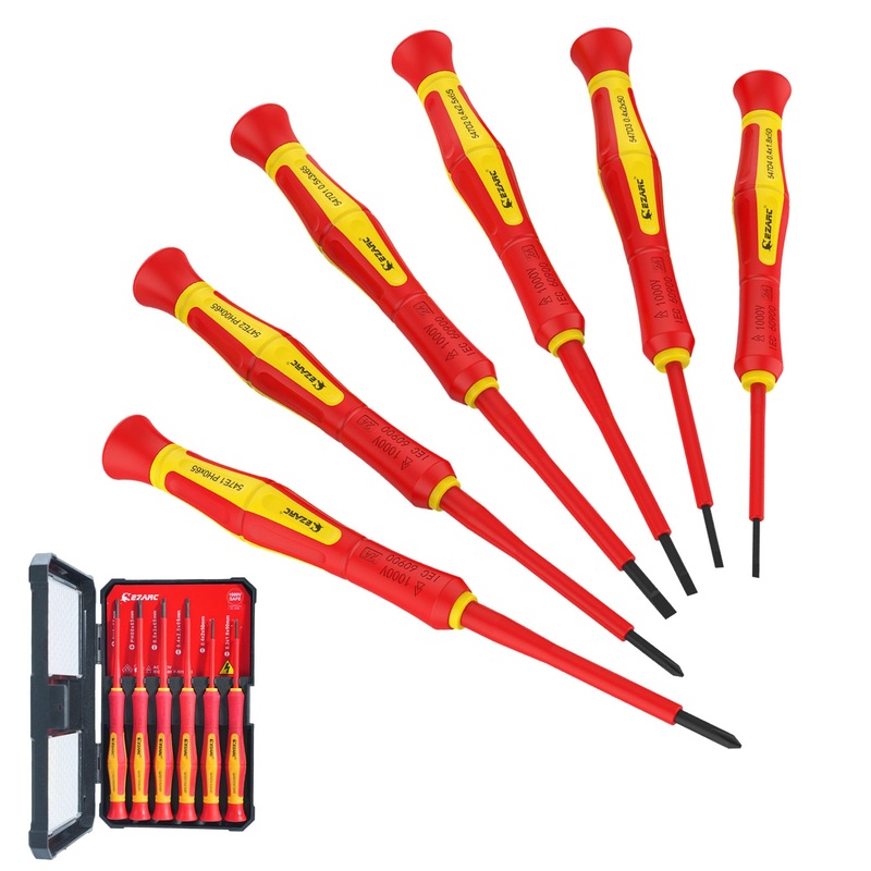 Compare ezarc 1000v, vde precision screwdriver set 6pcs, slotted and ph, magnetic tips products from over 25,000 stores