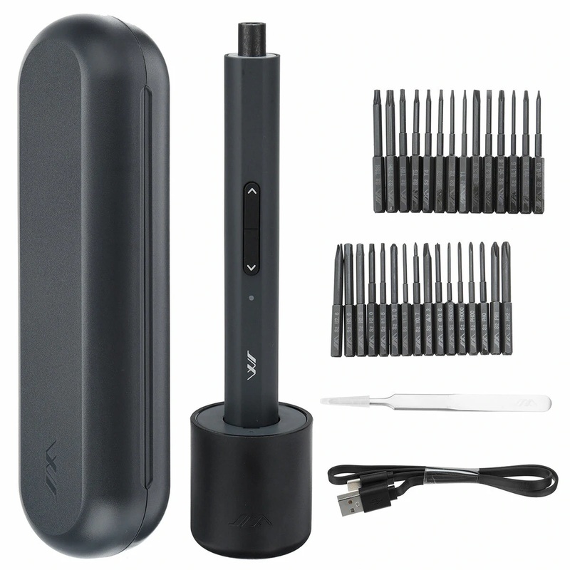 Compare jimi jm-g3102 household mini electric screwdriver rechargeable portable multi-function mini refined screwdriver magnetic tool set small products from over 25,000 stores